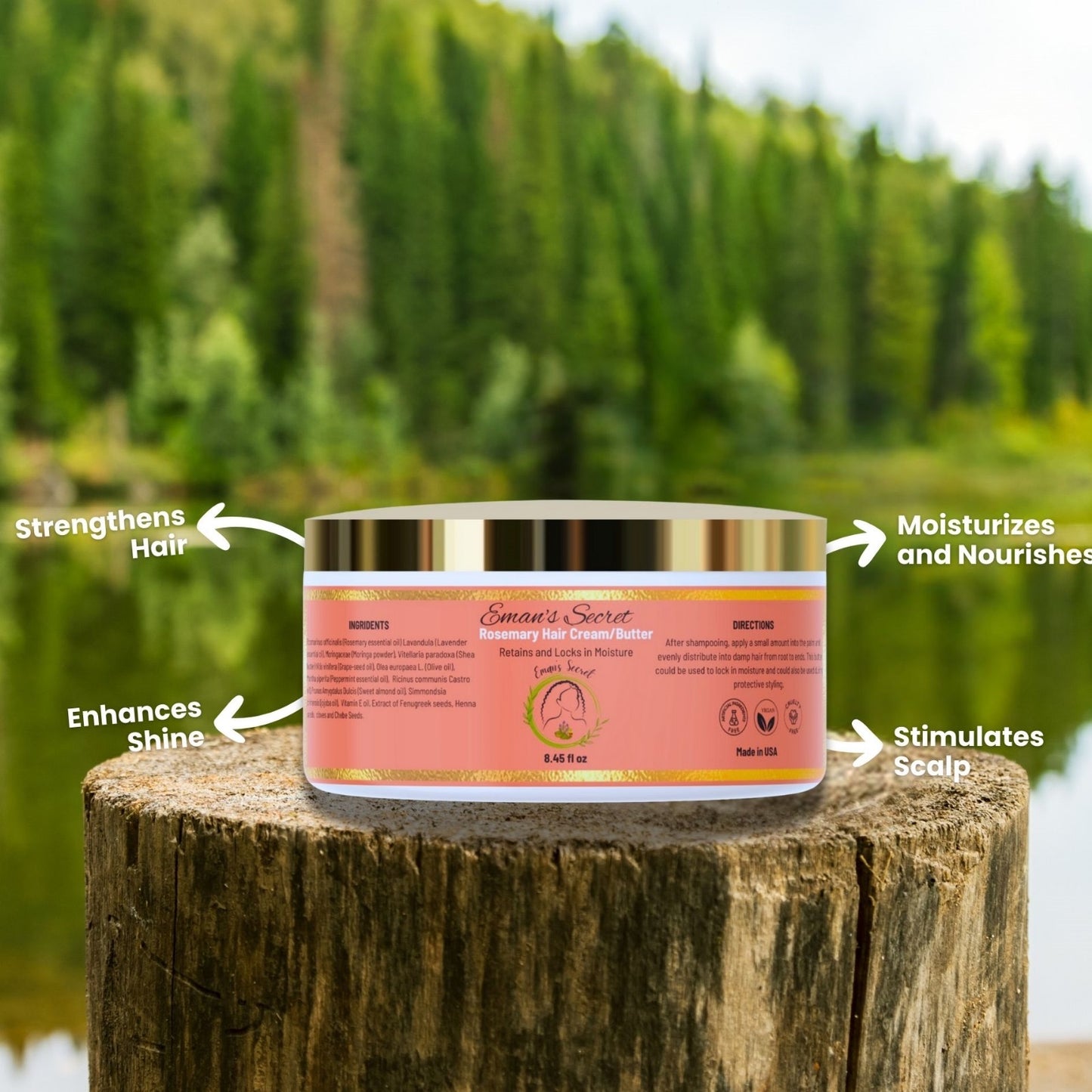 Ayurvedic hair butter 8.45 fl oz
