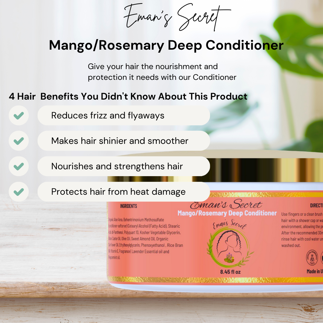 Deep conditioner peppermint 8.45oz