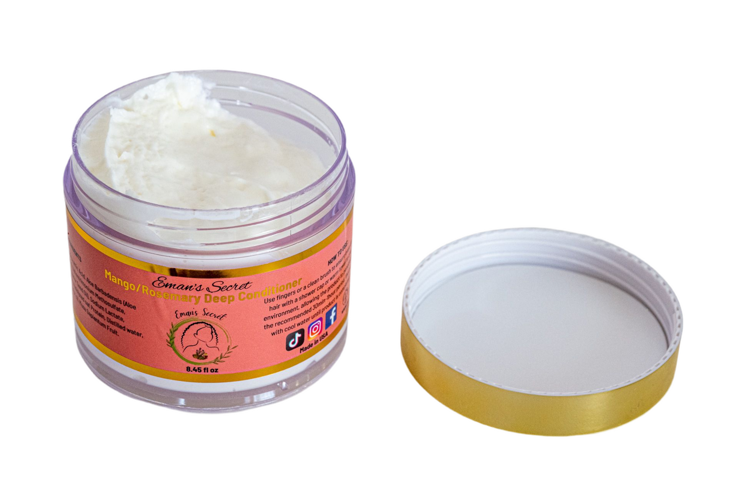 Deep conditioner peppermint 8.45oz