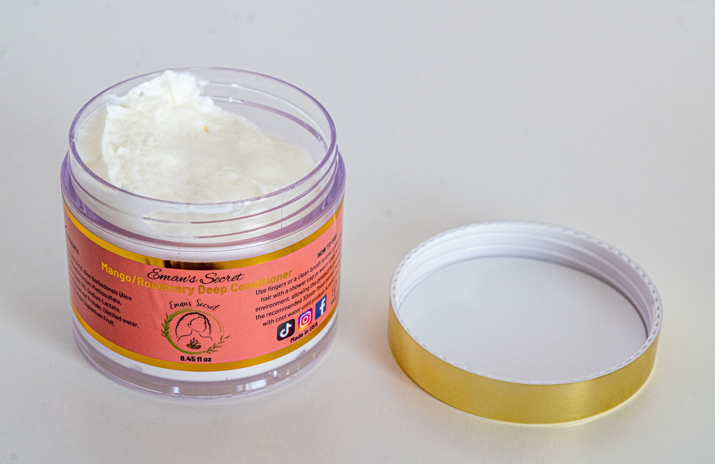 Deep conditioner peppermint 8.45oz