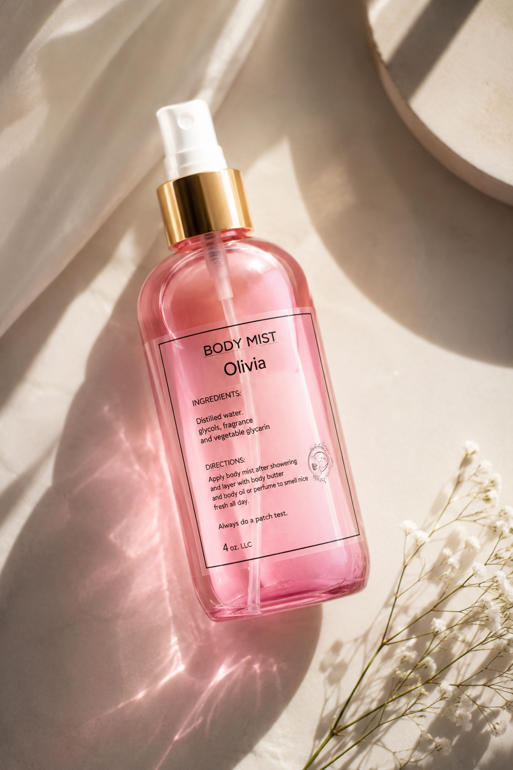 Olivia body mist : vanilla and marshmallow