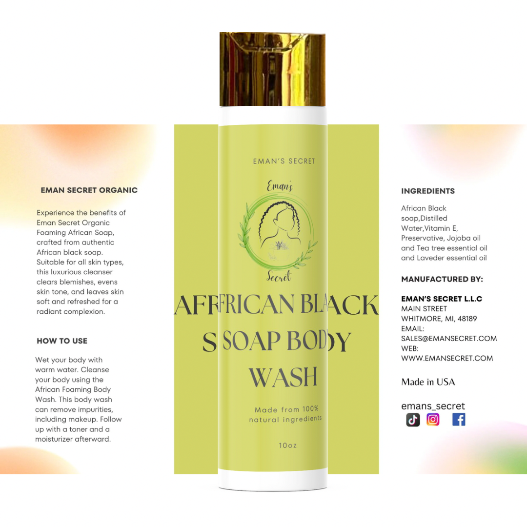 African Black Soap Body Wash